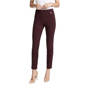 Alfani Women's Burgundy Trousers Size 14